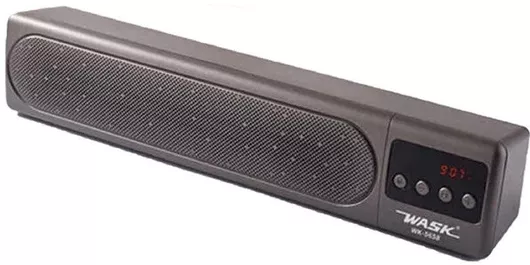 WASK WK-5658 Ηχείο Bluetooth 5W με Διάρκεια Μπαταρίας έως 5 ώρες Μαύρο