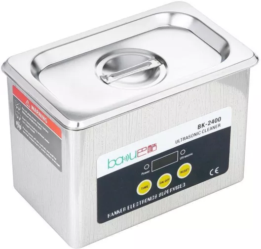 Καθαριστής Υπερήχων Baku BK-2400 με Ψηφιακό Χρονοδιακόπτη 800ml Λευκό