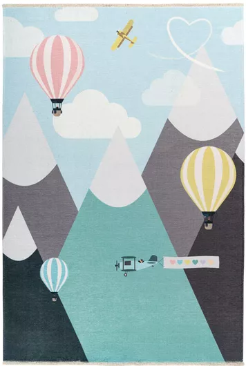 Παιδικό Χαλί Obsession Μηχανής Συνθετικό 115x170cm Πολύχρωμο