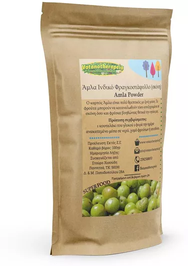 Ρόφημα Amla Votanotherapeia σε Σκόνη Βιολογικό 100gr