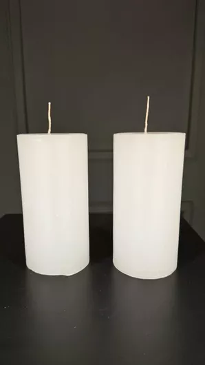 Σετ Κεριά για Λαμπάδες Γάμου 9x19cm 2τμχ