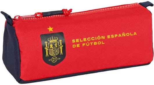 Real Federación Española de Fútbol RFEF Κασετίνα Βαρελάκι Κόκκινο