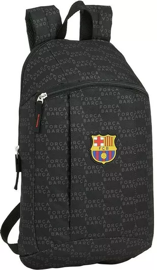 Σχολική Τσάντα Δημοτικού Πλάτης F.C. Barcelona S4305937 Μαύρο