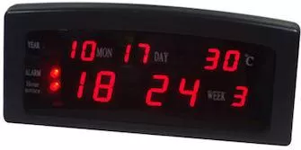 Επιτραπέζιο Ψηφιακό Ρολόι με Ξυπνητήρι ARA-909-A-OEM