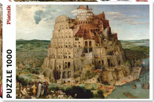 Puzzle Πύργος της Βαβέλ 2D 1000 Κομμάτια