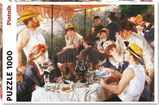 Puzzle Renoir - Γεύμα στο Πάρτι του Πλοίου 2D 1000 Κομμάτια