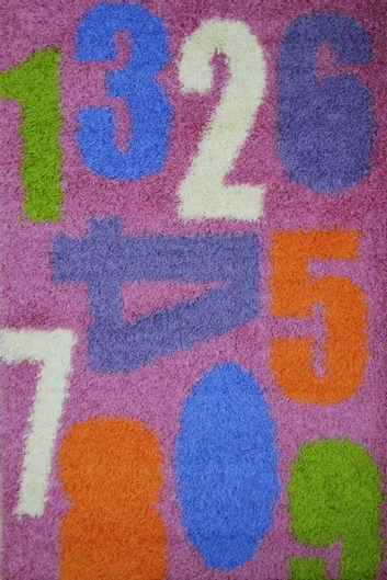 Παιδικό Χαλί Συνθετικό 66x130cm Ροζ