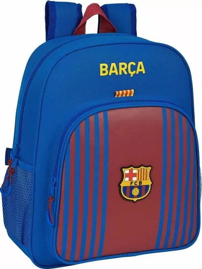 Σχολική Τσάντα Δημοτικού Πλάτης F.C. Barcelona S4304701 Μπλε