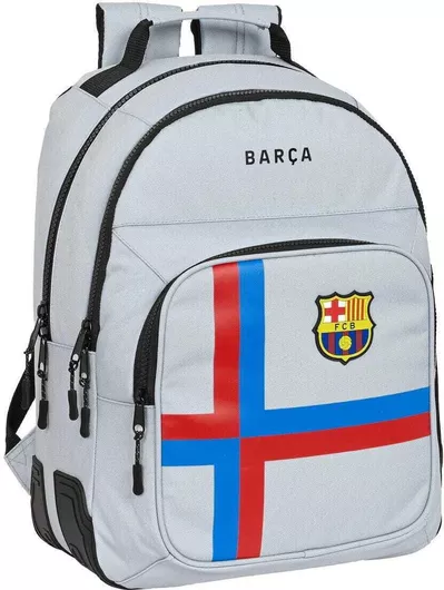 Σχολική Τσάντα Δημοτικού Πλάτης F.C. Barcelona S4307261 Γκρι