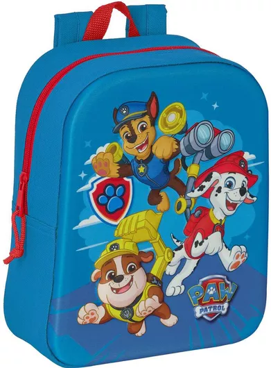 Σχολική Τσάντα Δημοτικού Πλάτης Safta Paw Patrol Μπλε