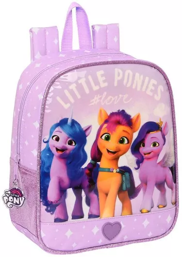 Σχολική Τσάντα Νηπιαγωγείου Πλάτης 386606 My Little Pony Λιλά