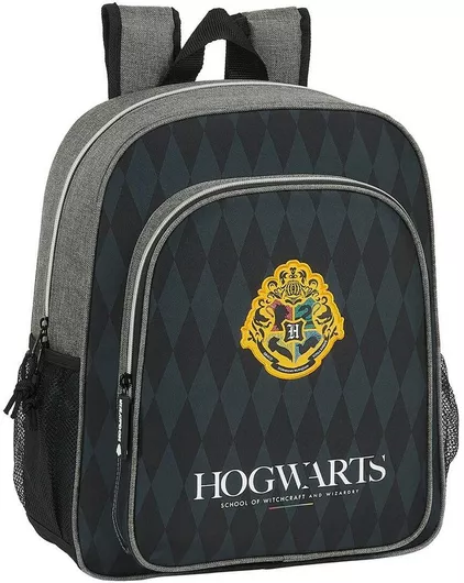 Σχολική Τσάντα Νηπιαγωγείου Πλάτης Harry Potter Γκρι