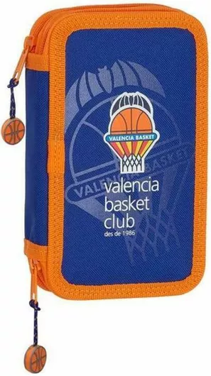 Copiidevis Valencia Basket Κασετίνα Γεμάτη 28τμχ Πολύχρωμη