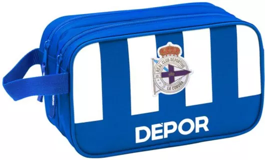 BigBuy R. C. Deportivo de La Coruna Κασετίνα με 1 Θήκη Μπλε