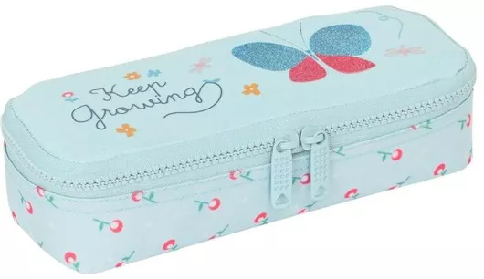 Safta 842243930 Blackfit8 Butterfly Κασετίνα Ύφασμα Τυρκουάζ