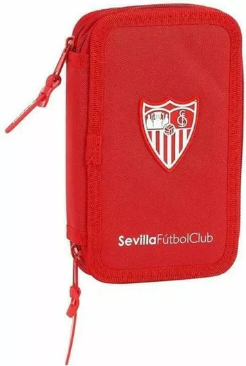 Sevilla Fútbol Club Sevilla Fútbol Club Κασετίνα Γεμάτη 28τμχ Κόκκινο