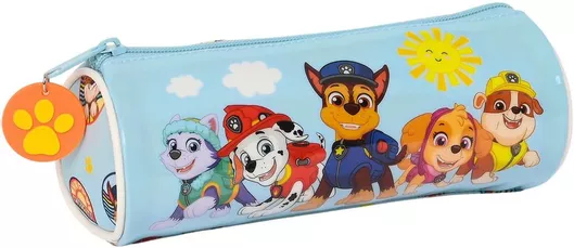 Σχολική Κασετίνα Paw Patrol 20x7x7cm Μονή Βαρελάκι Γαλάζιο