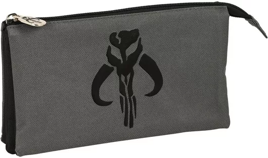 The Mandalorian Κασετίνα με 3 Θήκες Μαύρο 1τμχ