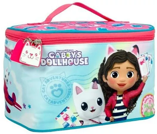Σχολική Τσάντα Φαγητού Gabby's Dollhouse Χειρός 23x15x15cm Πολύχρωμο