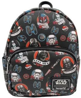 Παιδική Τσάντα Πλάτης Loungefly Star Wars Dark Side Tattoo