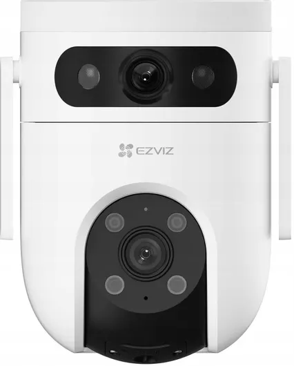 Ezviz CS-H9c IP Dual Κάμερα Παρακολούθησης Wi-Fi 3+3MP Αδιάβροχη με Αμφίδρομη Επικοινωνία και Φακό 2.8mm