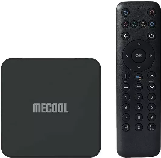 TV Box Mecool MCL-KM7SE 4K UHD με WiFi USB 2.0 2GB RAM & 32GB Αποθηκευτικό Χώρο με Λειτουργικό Android & Google Assistant