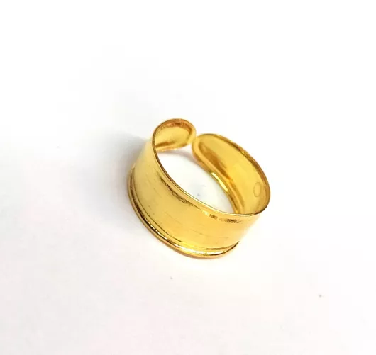 Γυναικείο Δαχτυλίδι sfd944 από Ασήμι Επιχρυσωμένο Ανοιγόμενο