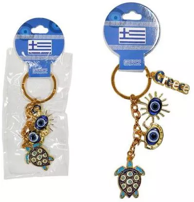 Μπρελόκ Σουβενίρ Greece Μεταλλικό