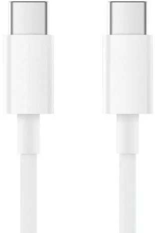 Καλώδιο Φόρτισης Fast Charge Type-C σε Type-C 3A 1m Λευκό
