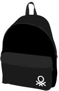 Παιδική Τσάντα Πλάτης Benneton 41x30x17cm Μαύρο