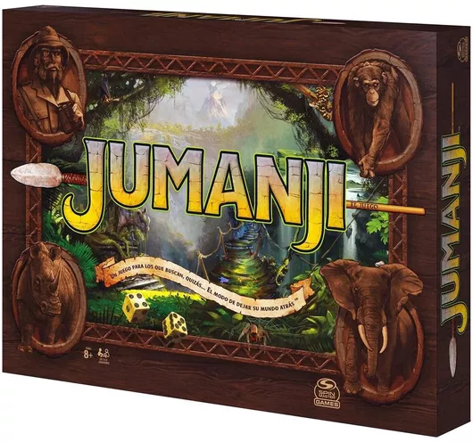 Επιτραπέζιο Παιχνίδι Spin Master Jumanji Spanish Version για 2-4 Παίκτες 8+ Ετών