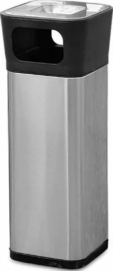 Κάδος Απορριμάτων Delta Cleaning ΚΑ20ΣΤ 20lt Μέταλλο Inox