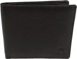 Κλασικό Ανδρικό Πορτοφόλι Kappa 1281 από Δέρμα Μαύρο