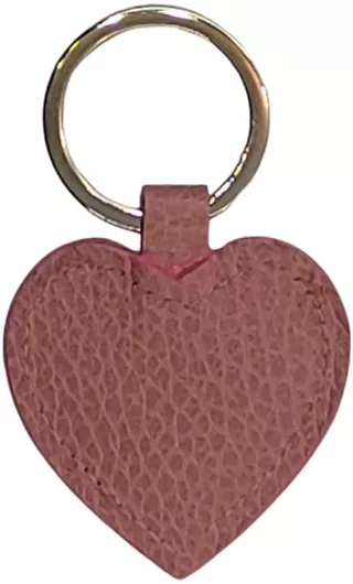 Μπρελόκ 3Cats 2424 από Δέρμα Καρδιά Ροζ