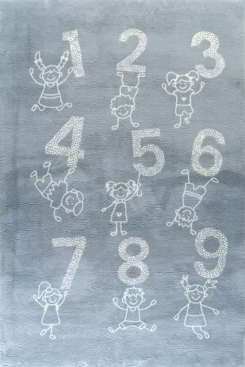 Παιδικό Χαλί Merinos Cocooning 230x160cm Γαλάζιο