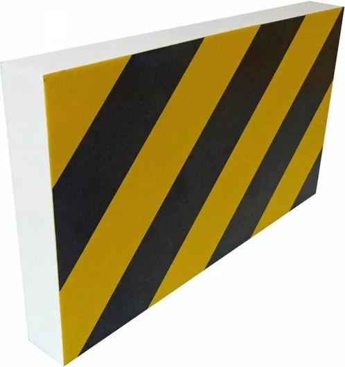 Προστατευτικό Αυτοκόλλητο 5.421-YELLOW Αφρώδες Ορθογώνιο Τοίχου 24x18x4cm