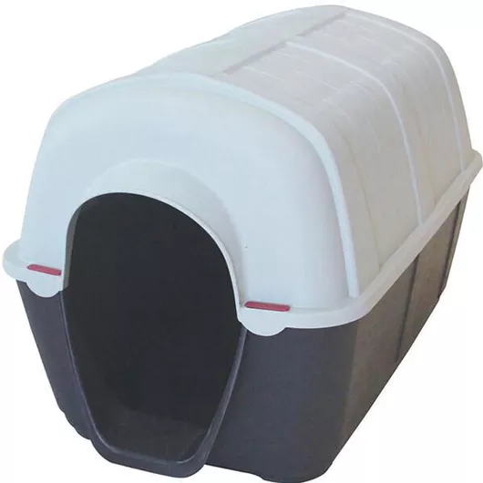 Σπιτάκι Σκύλου Glee 85105 Εξωτερικού Χώρου 103.2x65.5x65.5cm Μαύρο