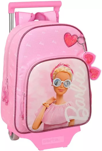 Σχολική Τσάντα Γυμνασίου - Λυκείου Τρόλεϊ Barbie Barbie Ροζ