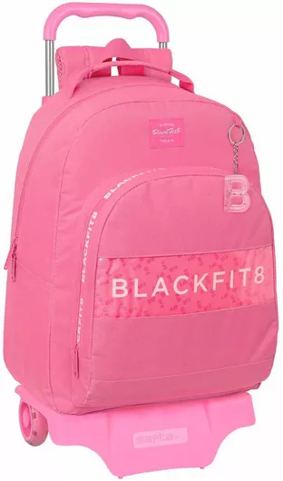 Σχολική Τσάντα Δημοτικού Τρόλεϊ Blackfit8 Ροζ