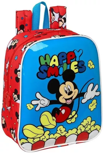 Σχολική Τσάντα Νηπίου Safta Πλάτης Mickey 27cm Μπλε