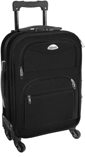 Βαλίτσα Ταξιδίου Beautifly Μεσαία Υφασμάτινη Ύψους 68cm με 4 Ρόδες 