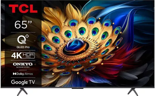 Τηλεόραση TCL Smart 65C655 65" 4K UHD QLED HDR 2024