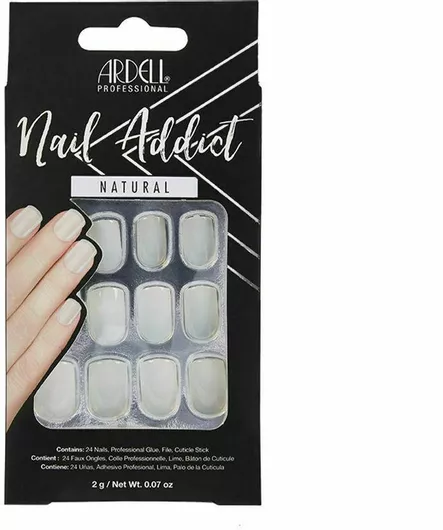 Tips Τεχνητών Νυχιών Ardell Σετ 24τμχ Λευκό