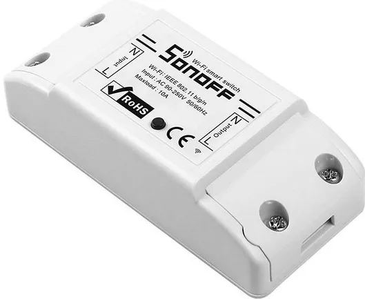 Διακόπτης Sonoff Basic R4 Smart Ενδιάμεσος Απλός με Wi-Fi & Bluetooth