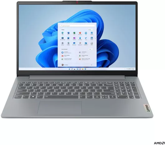 Lenovo IdeaPad Slim 3 15AMN8 15.6" IPS FHD Ryzen 5-7520U/16GB/512GB SSD/W11 SArctic Grey GR Keyboard