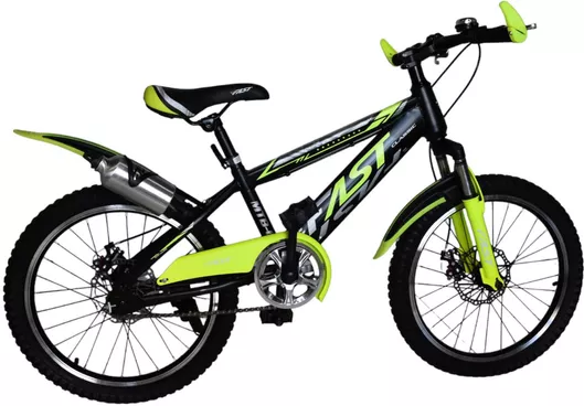 Παιδικό Ποδήλατο Fun Baby 8965BY 20" Mountain Bike Μαύρο/Κίτρινο