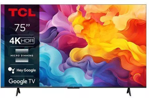 Τηλεόραση TCL Smart 75P655 75" 4K UHD LED HDR 2024