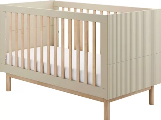 Κούνια Μωρού Pinio Miloo για Στρώμα 140x70cm Μπεζ