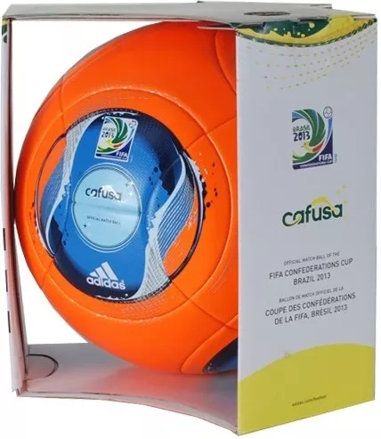 Μπάλα Ποδοσφαίρου Adidas Cafusa FIFA Confederations Cup Brazil 2013 Νο 5 Πορτοκαλί