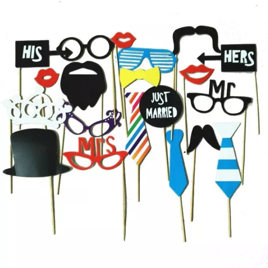 Photo Booth Props G7 Σετ 20τμχ